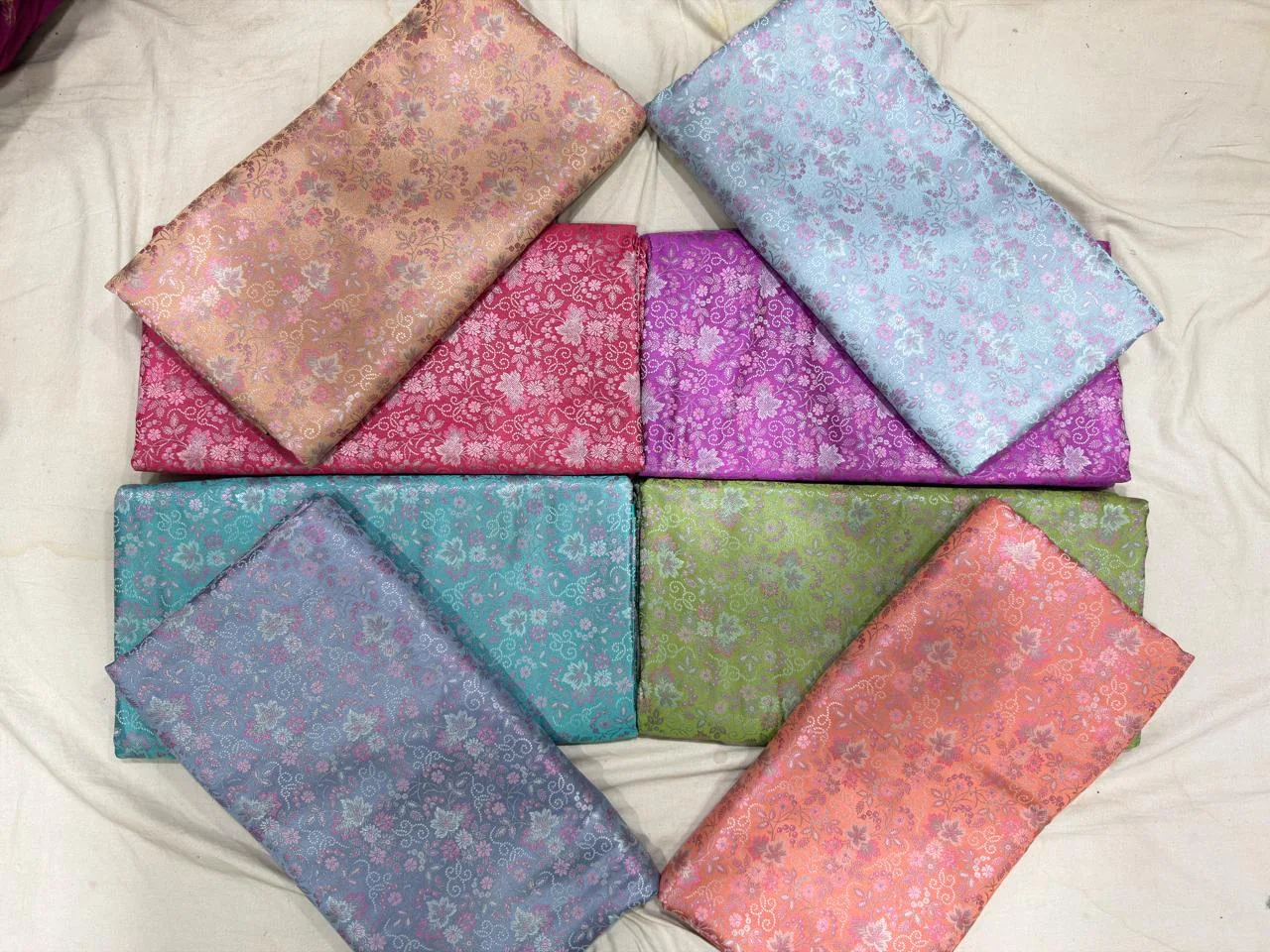 KashiFab Banarasi Brocade fabric design 12