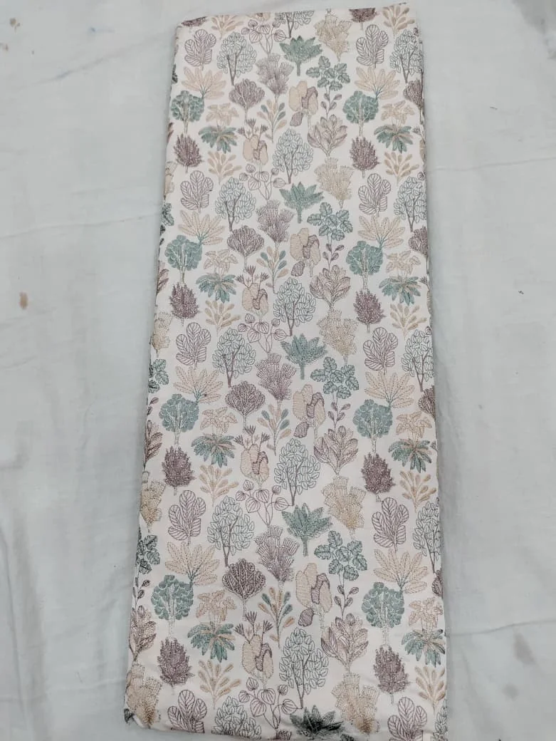 KashiFab Embroidery Fabric fabric design 1