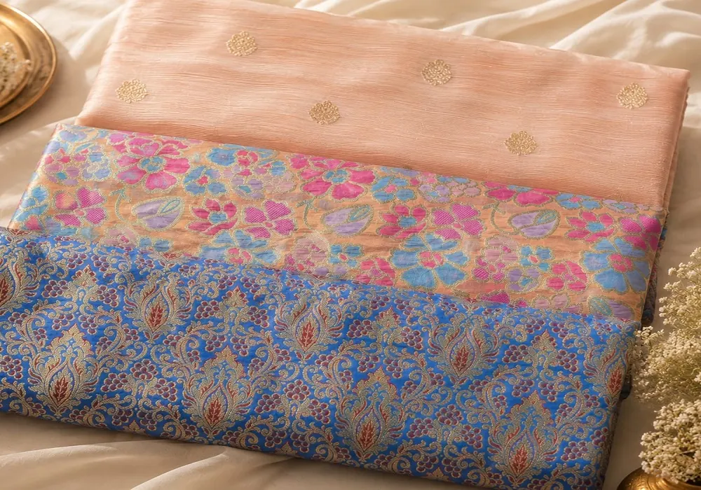 Jacquard vs Brocade Fabric: Which is Better for Men's Indo-Western Outfits? | Choubey Silk Varanasi