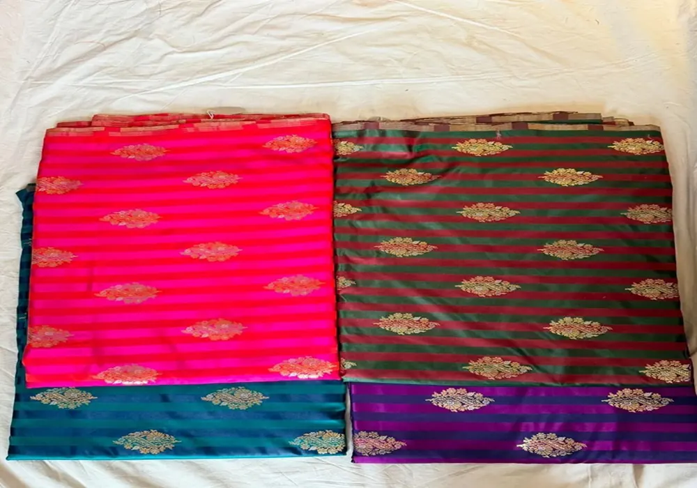The Weaving Process of Banarasi Silk: From Raw Yarn to Finished Fabric | Choubey Silk Varanasi