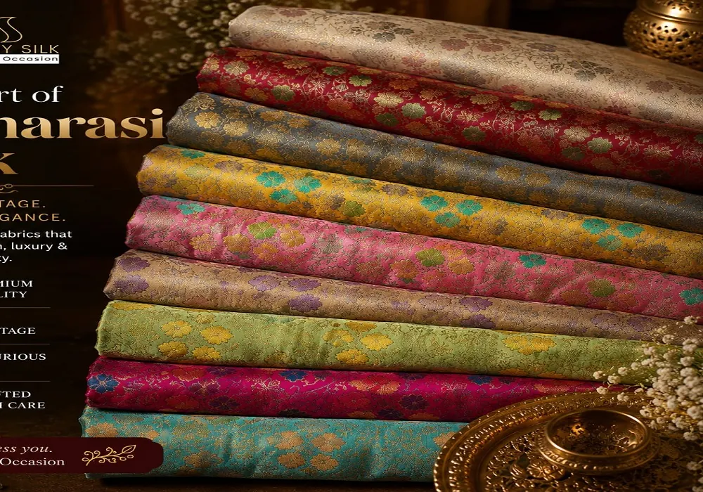 Why Wholesale Buyers Across India Source Men's Ethnic Fabric from Varanasi | Choubey Silk Varanasi